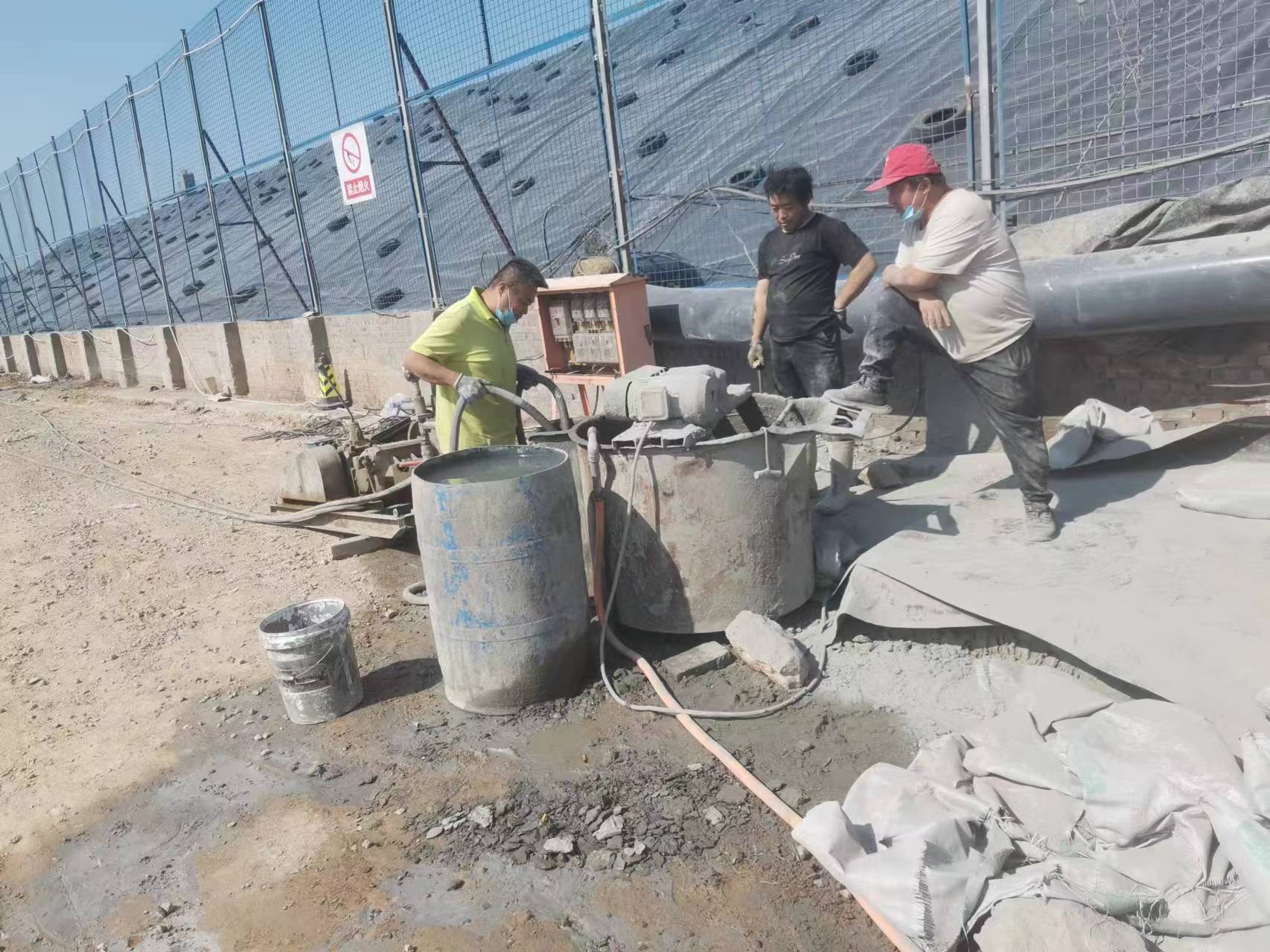 兴和袖阀管注浆